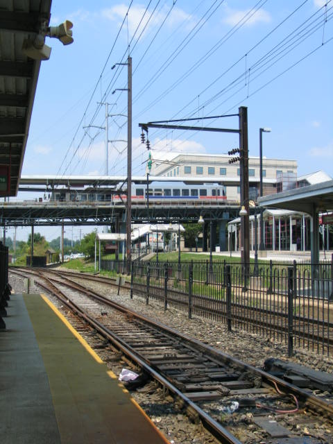 The station at Norristown PA
        Image © Frederick Monsimer
